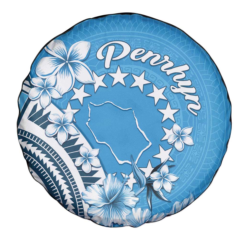Penrhyn Gospel Day Spare Tire Cover Cook Islands Tribal Pattern