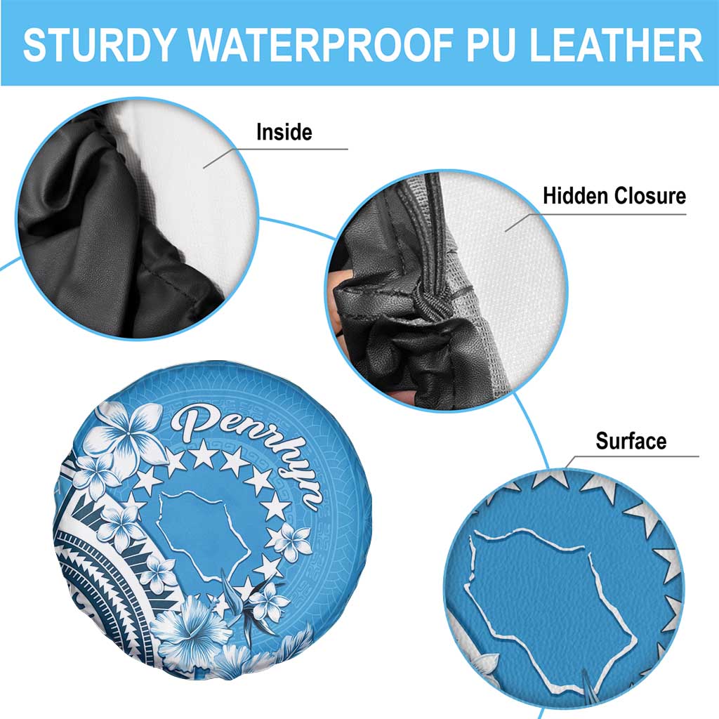 Penrhyn Gospel Day Spare Tire Cover Cook Islands Tribal Pattern