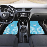Custom Cook Islands Mauke Car Mats Polynesian Tribal Tattoo