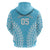 Custom Cook Islands Mauke Hoodie Polynesian Tribal Tattoo