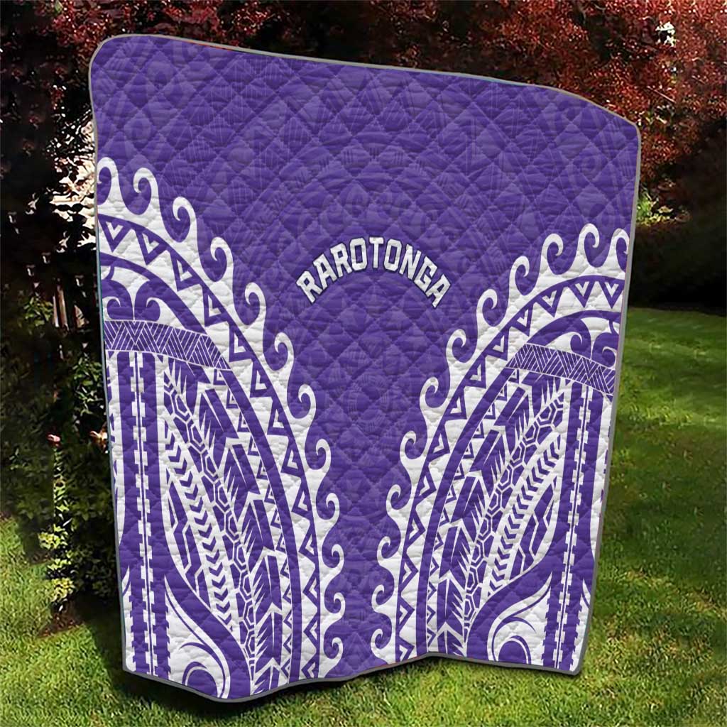 Custom Cook Islands Rarotonga Quilt Polynesian Tribal Tattoo