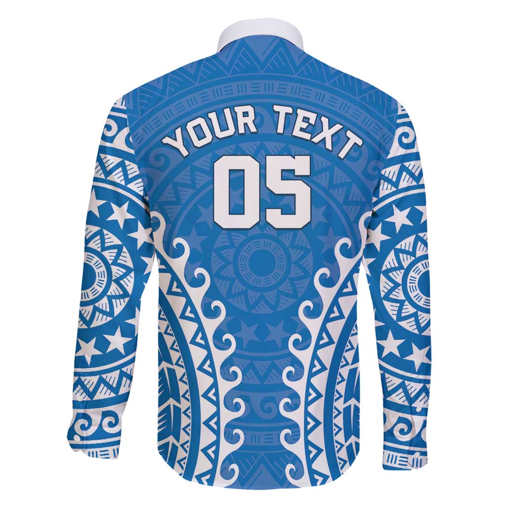 Custom Cook Islands Pukapuka Family Matching Long Sleeve Bodycon Dress and Hawaiian Shirt Polynesian Tribal Tattoo