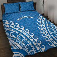 Custom Cook Islands Pukapuka Quilt Bed Set Polynesian Tribal Tattoo