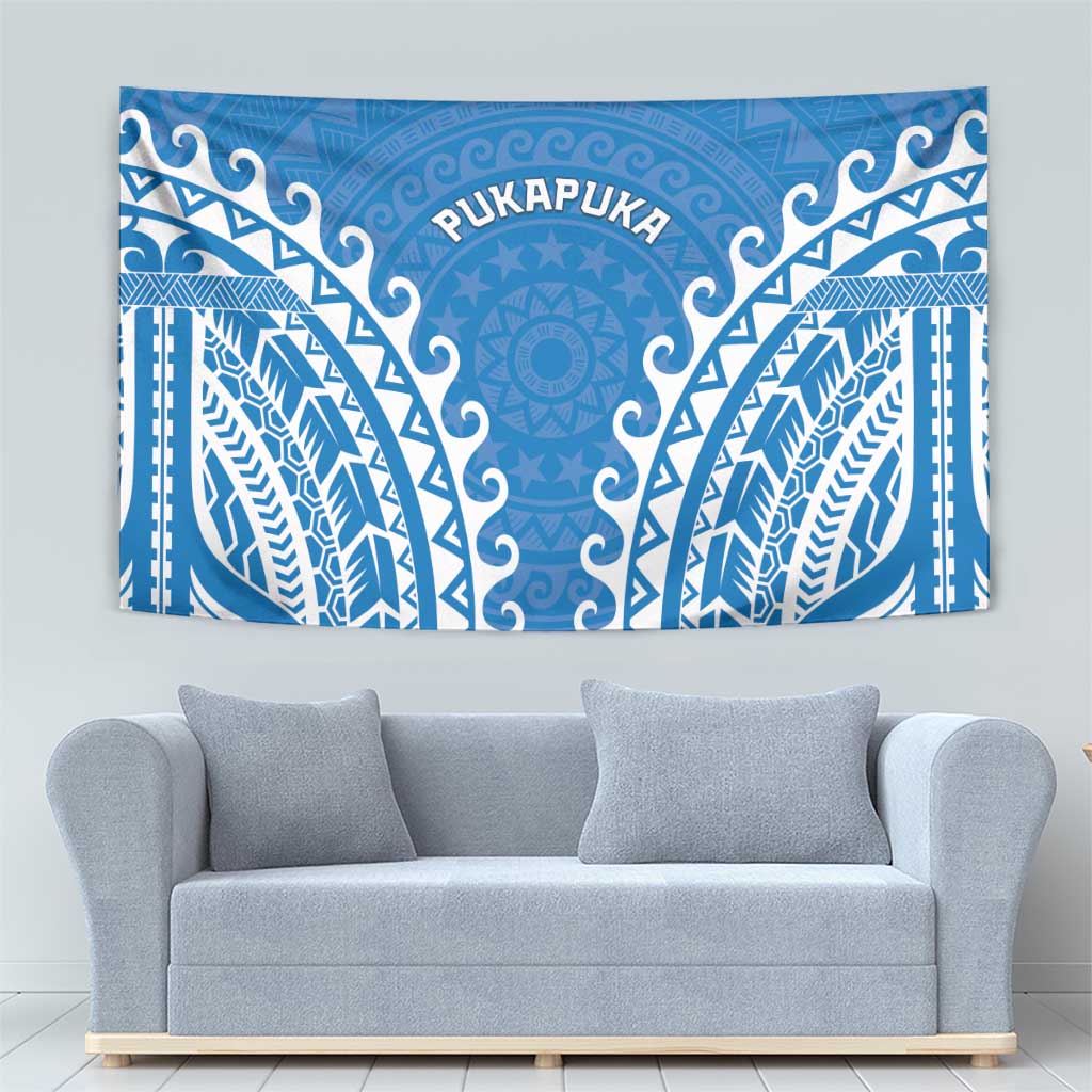Custom Cook Islands Pukapuka Tapestry Polynesian Tribal Tattoo
