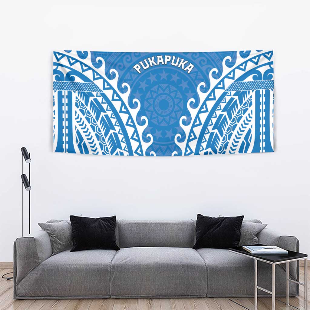 Custom Cook Islands Pukapuka Tapestry Polynesian Tribal Tattoo
