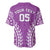 Custom Cook Islands Mangaia Baseball Jersey Polynesian Tribal Tattoo