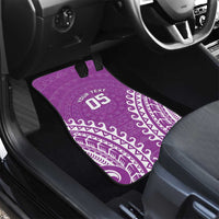 Custom Cook Islands Mangaia Car Mats Polynesian Tribal Tattoo