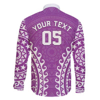 Custom Cook Islands Mangaia Family Matching Short Sleeve Bodycon Dress and Hawaiian Shirt Polynesian Tribal Tattoo