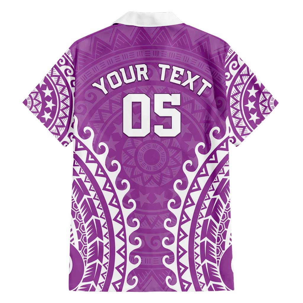 Custom Cook Islands Mangaia Family Matching Tank Maxi Dress and Hawaiian Shirt Polynesian Tribal Tattoo