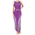 Custom Cook Islands Mangaia Family Matching Tank Maxi Dress and Hawaiian Shirt Polynesian Tribal Tattoo