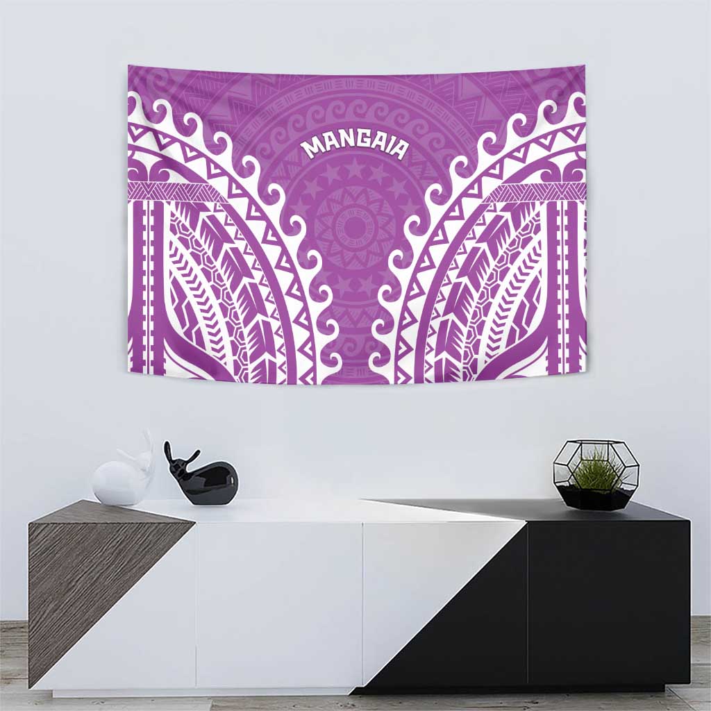Custom Cook Islands Mangaia Tapestry Polynesian Tribal Tattoo