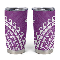 Cook Islands Mangaia Tumbler Cup Polynesian Tribal Tattoo