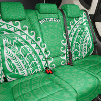 Custom Cook Islands Mitiaro Back Car Seat Cover Polynesian Tribal Tattoo