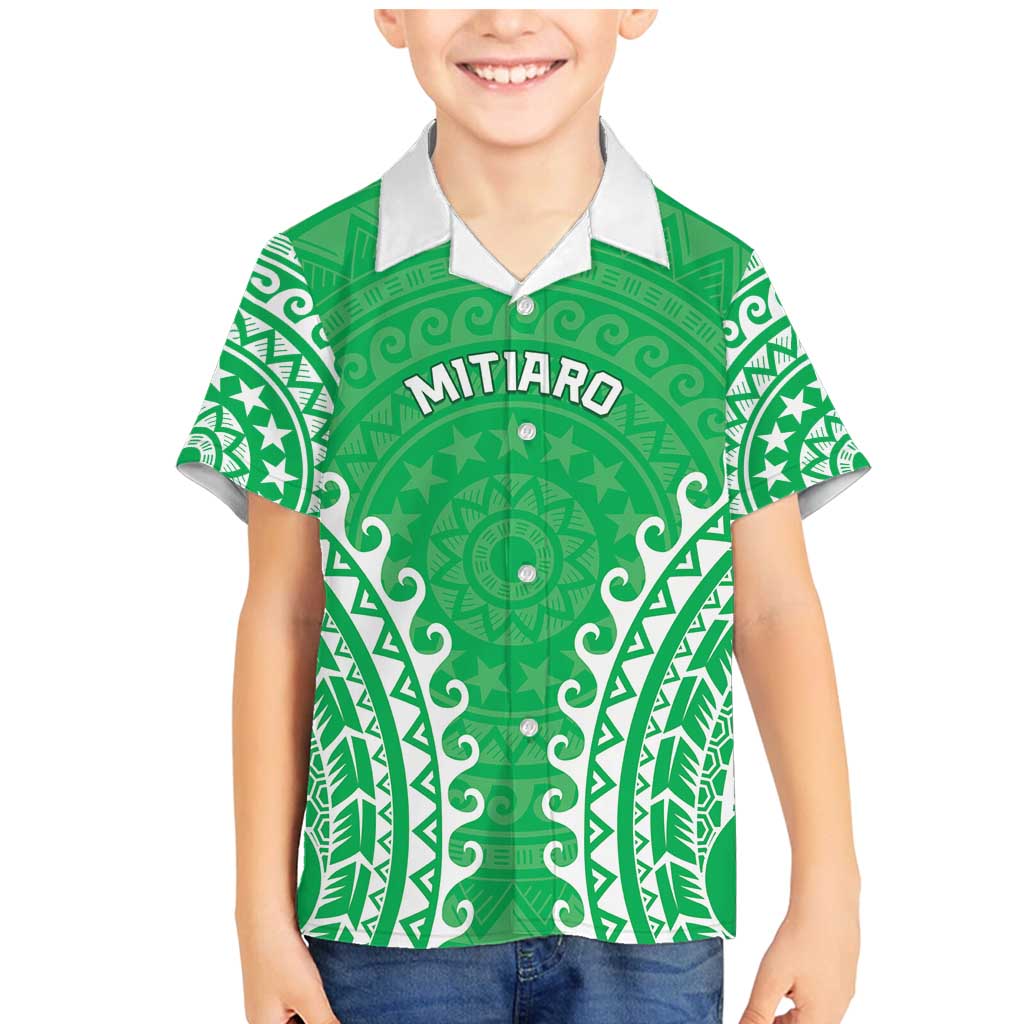 Custom Cook Islands Mitiaro Family Matching Mermaid Dress and Hawaiian Shirt Polynesian Tribal Tattoo