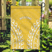Custom Cook Islands Aitutaki Garden Flag Polynesian Tribal Tattoo