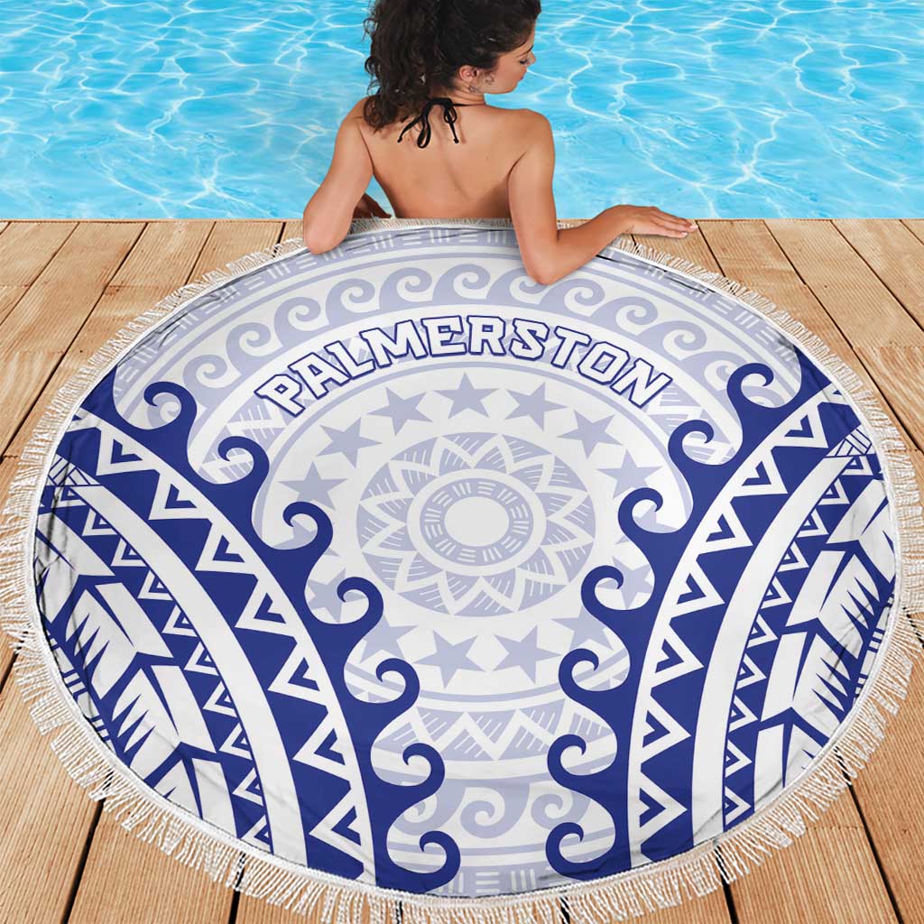 Custom Cook Islands Palmerston Beach Blanket Polynesian Tribal Tattoo