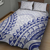 Custom Cook Islands Palmerston Quilt Bed Set Polynesian Tribal Tattoo