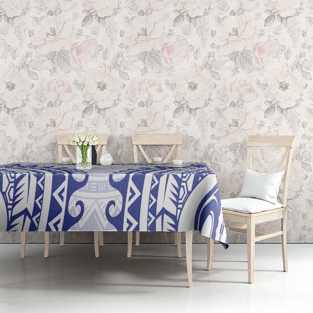 Custom Cook Islands Palmerston Tablecloth Polynesian Tribal Tattoo