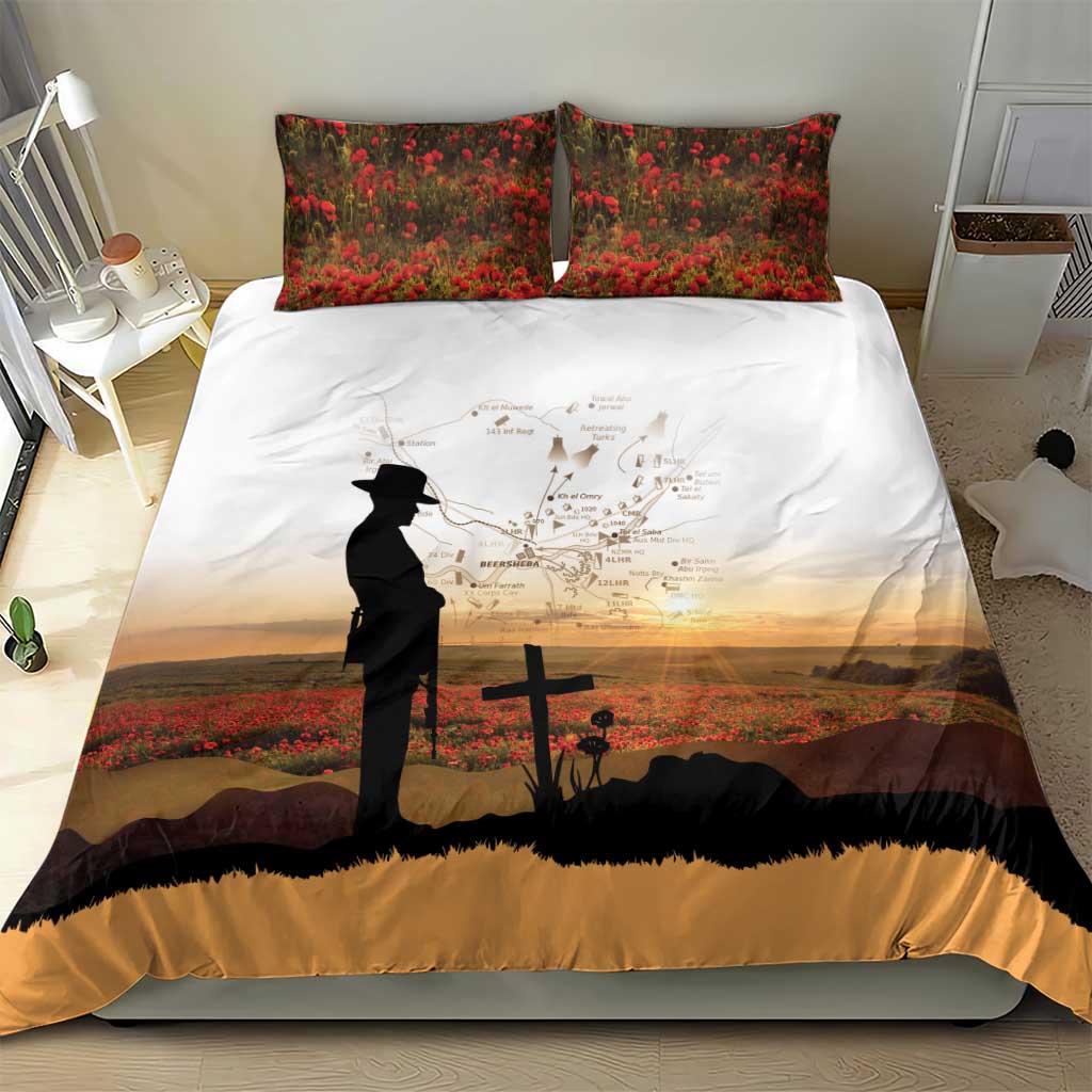 Australia And New Zealand ANZAC Day Bedding Set Battle Of Beersheba