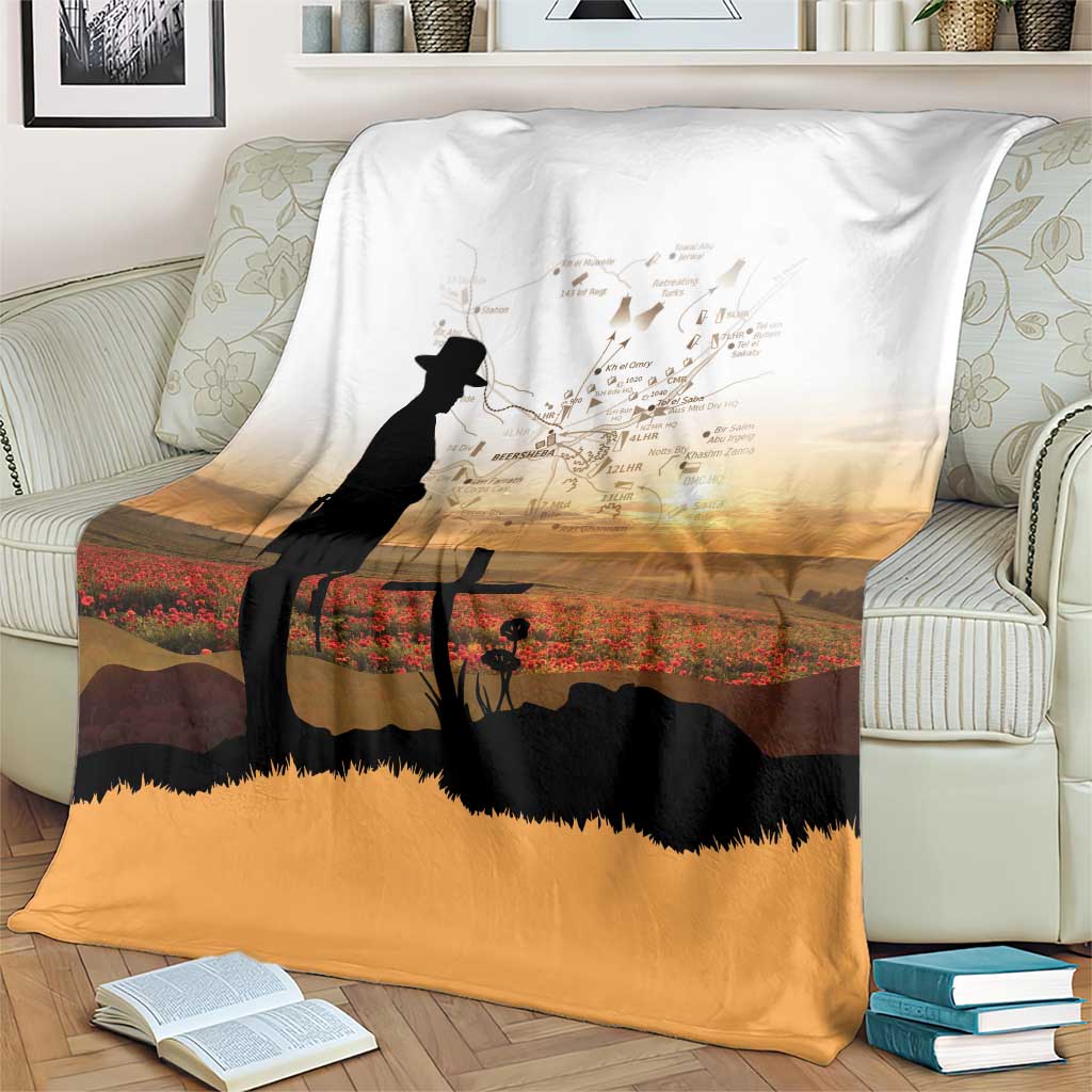 Australia And New Zealand ANZAC Day Blanket Battle Of Beersheba