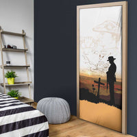 Australia And New Zealand ANZAC Day Door Cover Battle Of Beersheba LT05 - Polynesian Pride