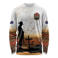Australia And New Zealand ANZAC Day Long Sleeve Shirt Battle Of Beersheba LT05 Unisex Beige - Polynesian Pride
