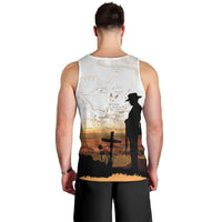 Australia And New Zealand ANZAC Day Men Tank Top Battle Of Beersheba