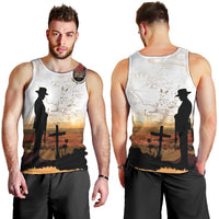 Australia And New Zealand ANZAC Day Men Tank Top Battle Of Beersheba