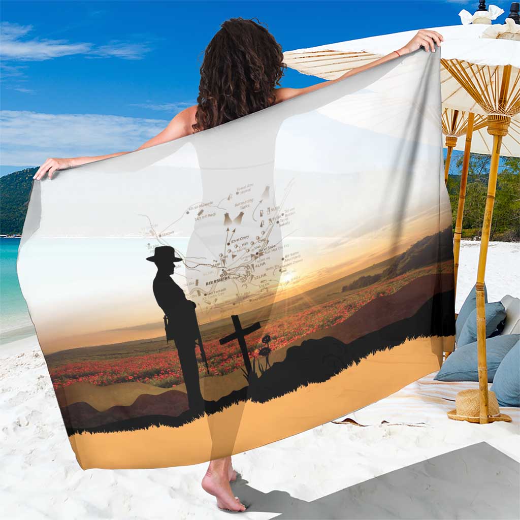 Australia And New Zealand ANZAC Day Sarong Battle Of Beersheba