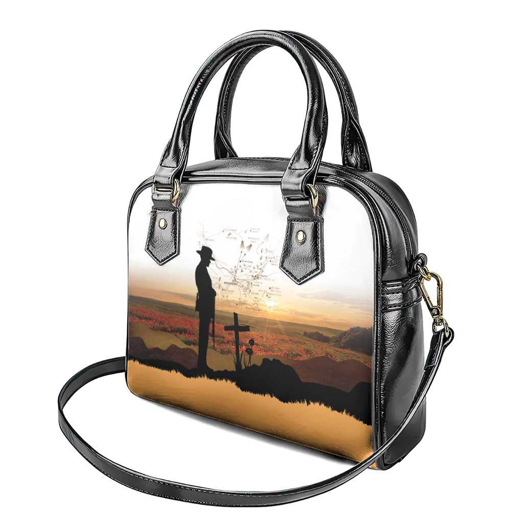 Australia And New Zealand ANZAC Day Shoulder Handbag Battle Of Beersheba