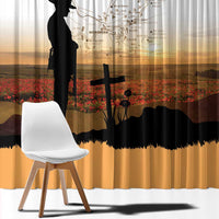 Australia And New Zealand ANZAC Day Window Curtain Battle Of Beersheba