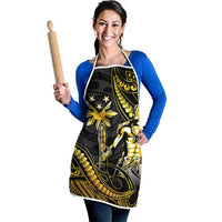 Filipinos Lapu Lapu Hero Apron Gold Polynesian Tribal Tattoo