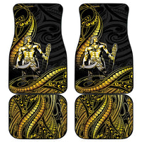 Filipinos Lapu Lapu Hero Car Mats Gold Polynesian Tribal Tattoo