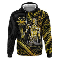 Filipinos Lapu Lapu Hero Hoodie Gold Polynesian Tribal Tattoo