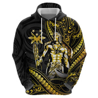 Filipinos Lapu Lapu Hero Hoodie Gold Polynesian Tribal Tattoo