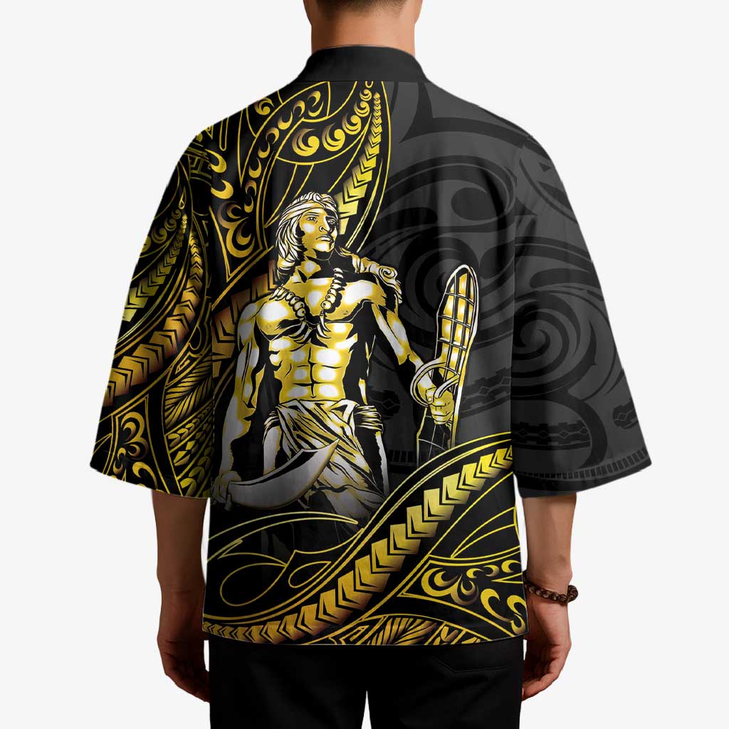 Filipinos Lapu Lapu Hero Kimono Gold Polynesian Tribal Tattoo