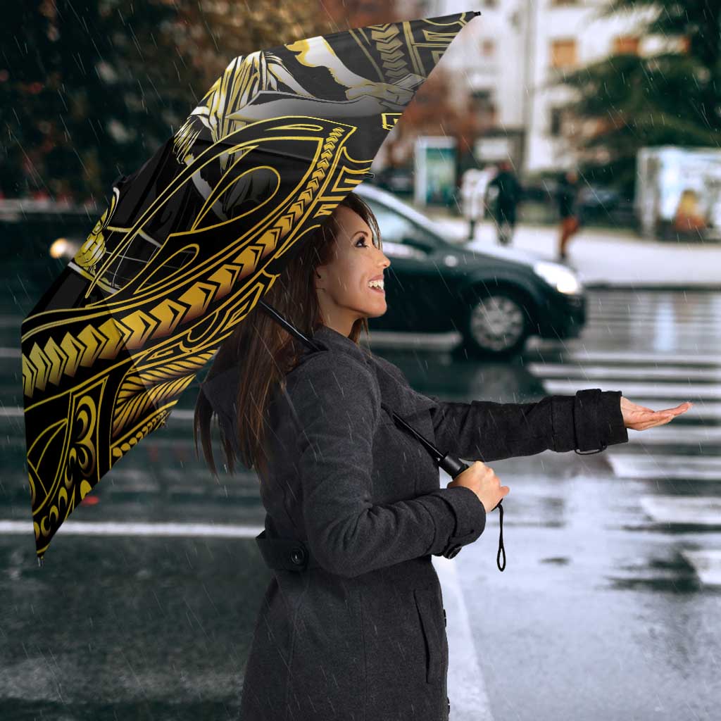 Filipinos Lapu Lapu Hero Umbrella Gold Polynesian Tribal Tattoo