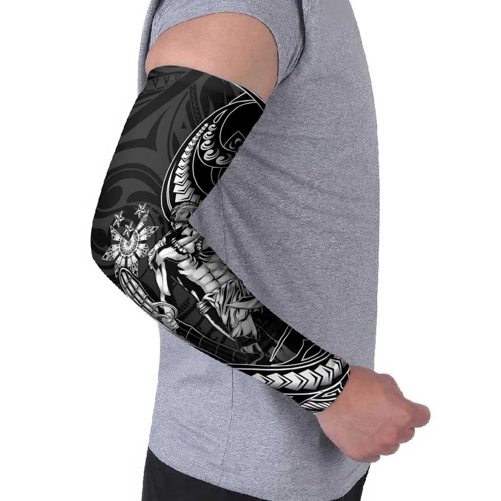 Filipinos Lapu Lapu Hero Arm Sleeves Black Polynesian Tribal Tattoo