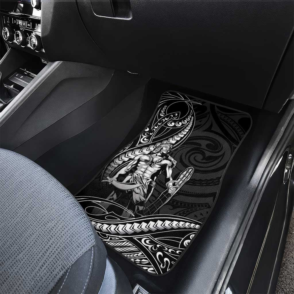 Filipinos Lapu Lapu Hero Car Mats Black Polynesian Tribal Tattoo
