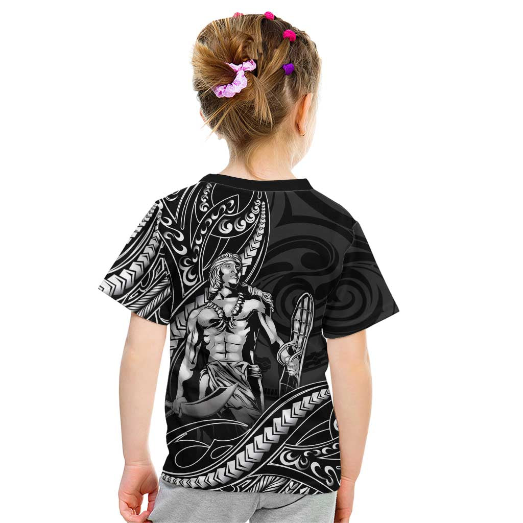 Filipinos Lapu Lapu Hero Kid T Shirt Black Polynesian Tribal Tattoo