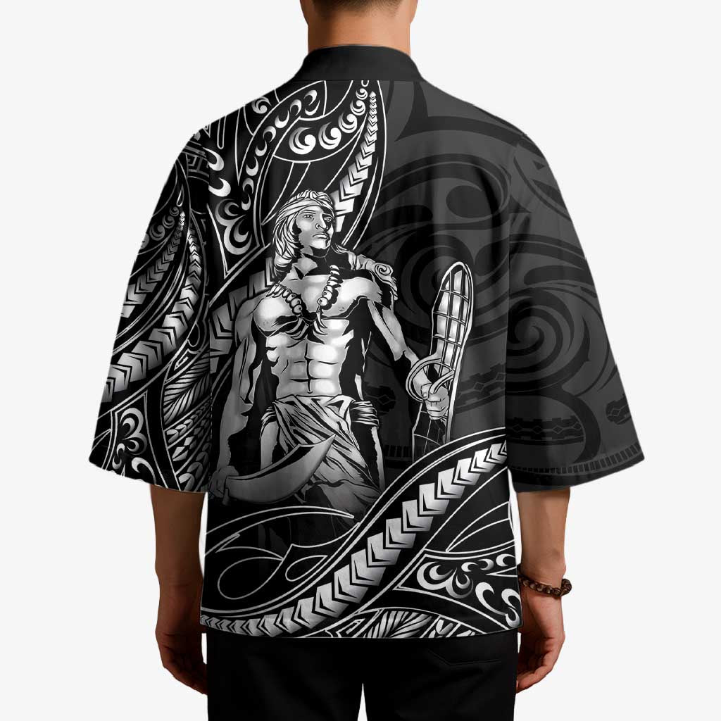 Filipinos Lapu Lapu Hero Kimono Black Polynesian Tribal Tattoo