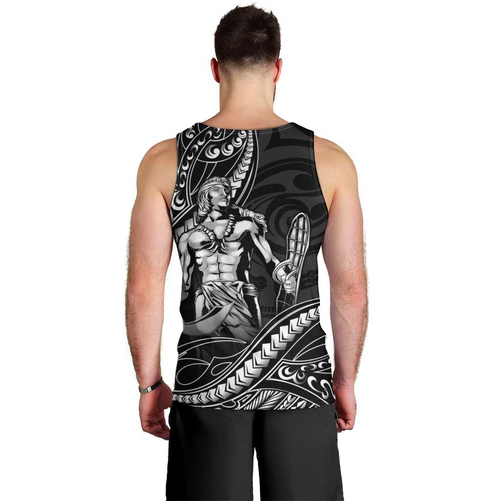 Filipinos Lapu Lapu Hero Men Tank Top Black Polynesian Tribal Tattoo