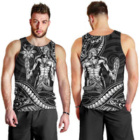 Filipinos Lapu Lapu Hero Men Tank Top Black Polynesian Tribal Tattoo