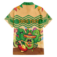 Personalised Hawaii Cinco De Mayo Family Matching Tank Maxi Dress and Hawaiian Shirt Funny Style