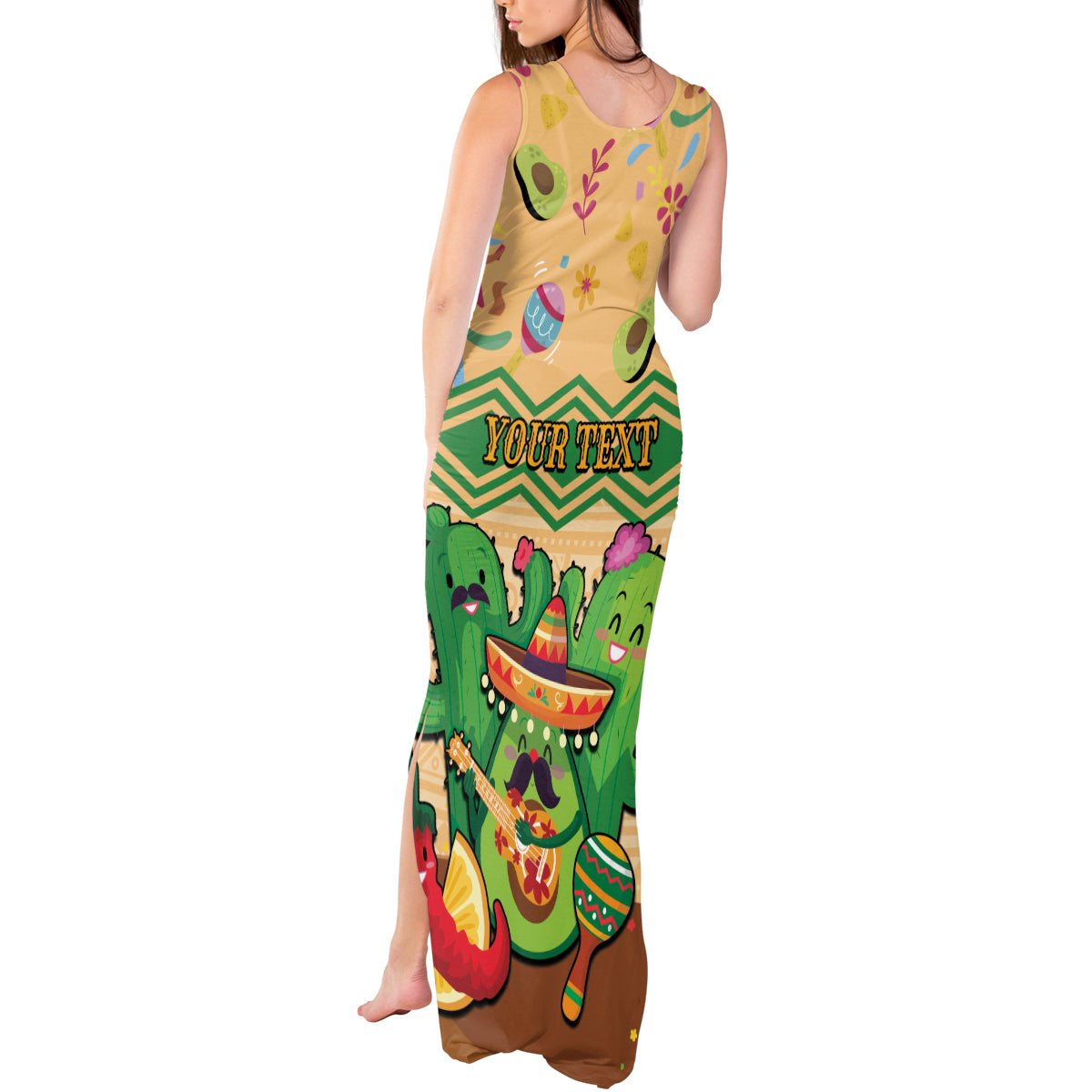 Personalised Hawaii Cinco De Mayo Tank Maxi Dress Funny Style