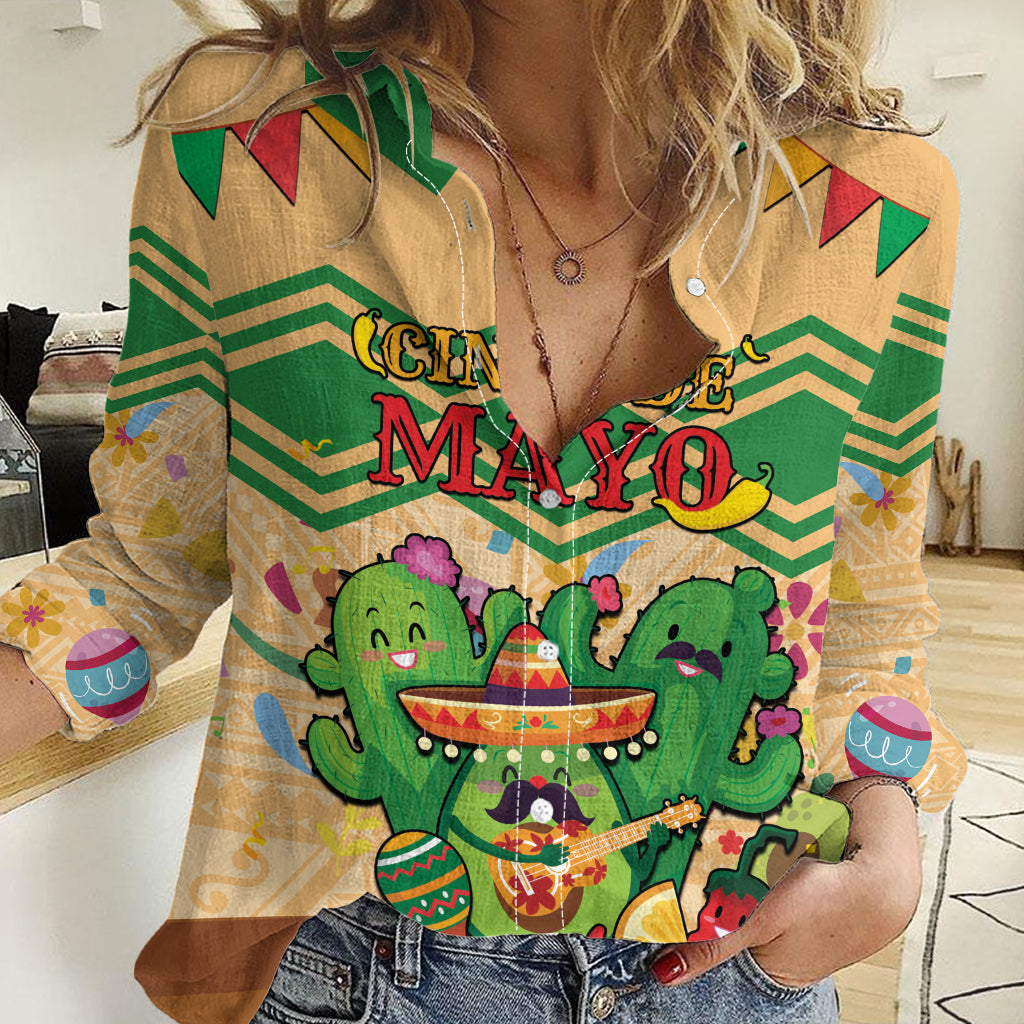 Personalised Hawaii Cinco De Mayo Women Casual Shirt Funny Style