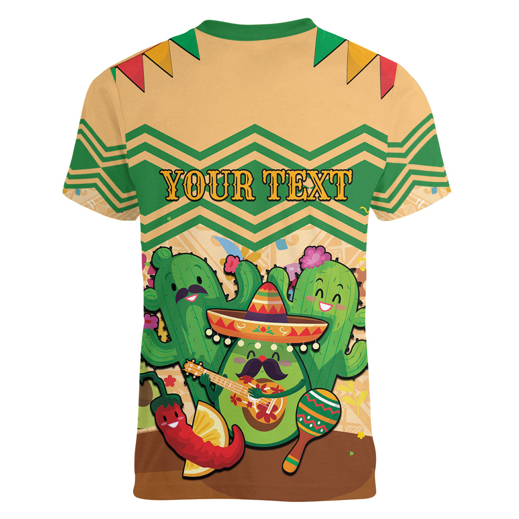 Personalised Hawaii Cinco De Mayo Women V-Neck T-Shirt Funny Style