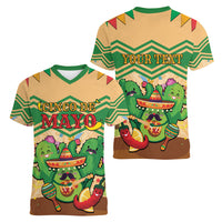 Personalised Hawaii Cinco De Mayo Women V-Neck T-Shirt Funny Style