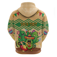 Personalised Hawaii Cinco De Mayo Zip Hoodie Funny Style