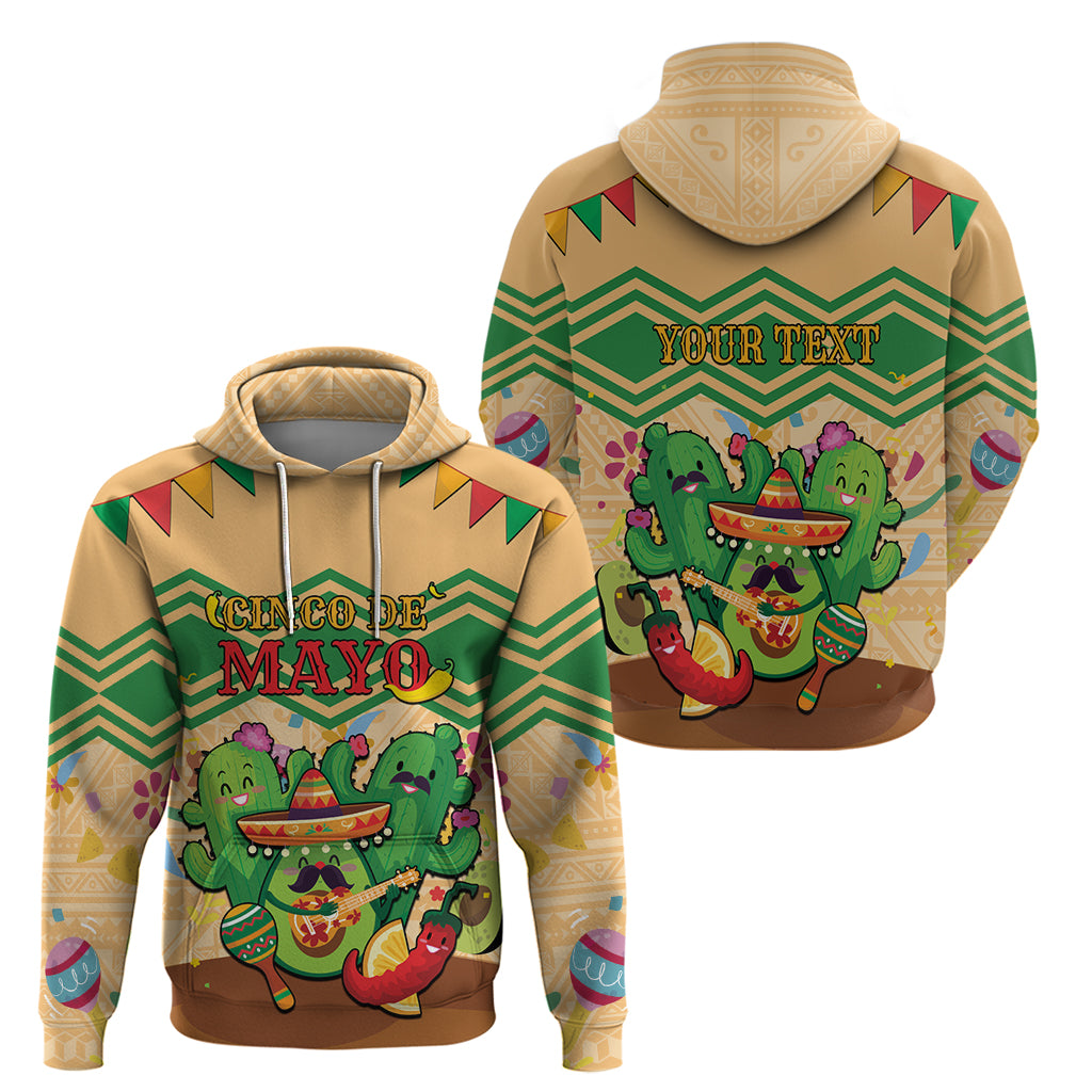 Personalised Hawaii Cinco De Mayo Zip Hoodie Funny Style